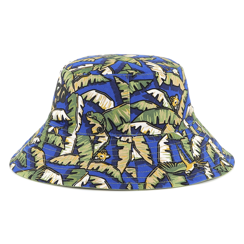 Gorro reversible de algod&oacute;n KENZO KIDS 
                        UNISEXO