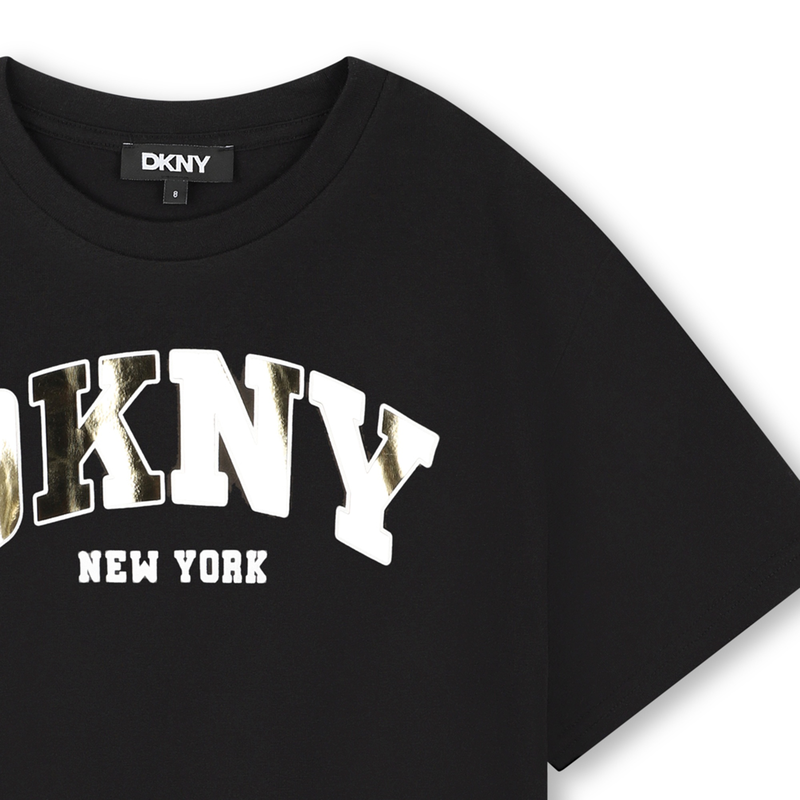 Camiseta de manga corta DKNY 
                        NI&Ntilde;A