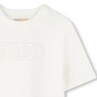 Camiseta bordada de algod&oacute;n MICHAEL KORS 
                    NI&Ntilde;A