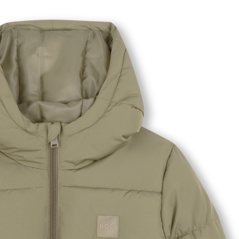 Chaqueta acolchada con capucha BOSS 
                        NI&Ntilde;O