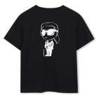 Camiseta de mangas cortas KARL LAGERFELD KIDS 
                    NI&Ntilde;O