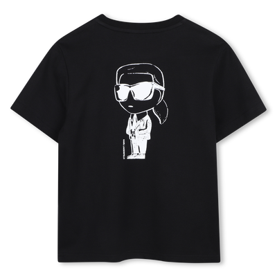 Camiseta de mangas cortas KARL LAGERFELD KIDS NI&Ntilde;O