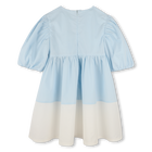 Vestido bicolor acampando KENZO KIDS 
                    NI&Ntilde;A