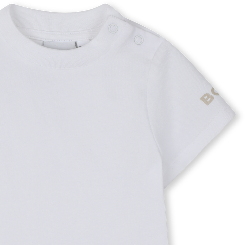 CONJUNTO MONO + CAMISETA BOSS 
                        NI&Ntilde;O