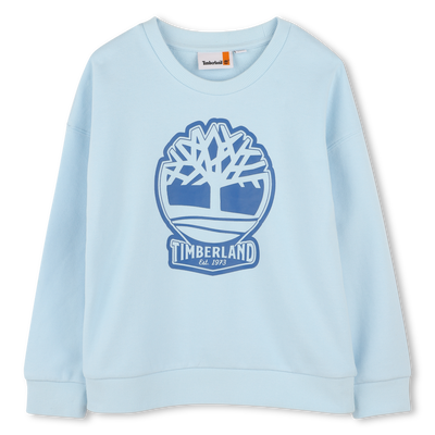 Sudadera con logo estampado TIMBERLAND NI&Ntilde;O