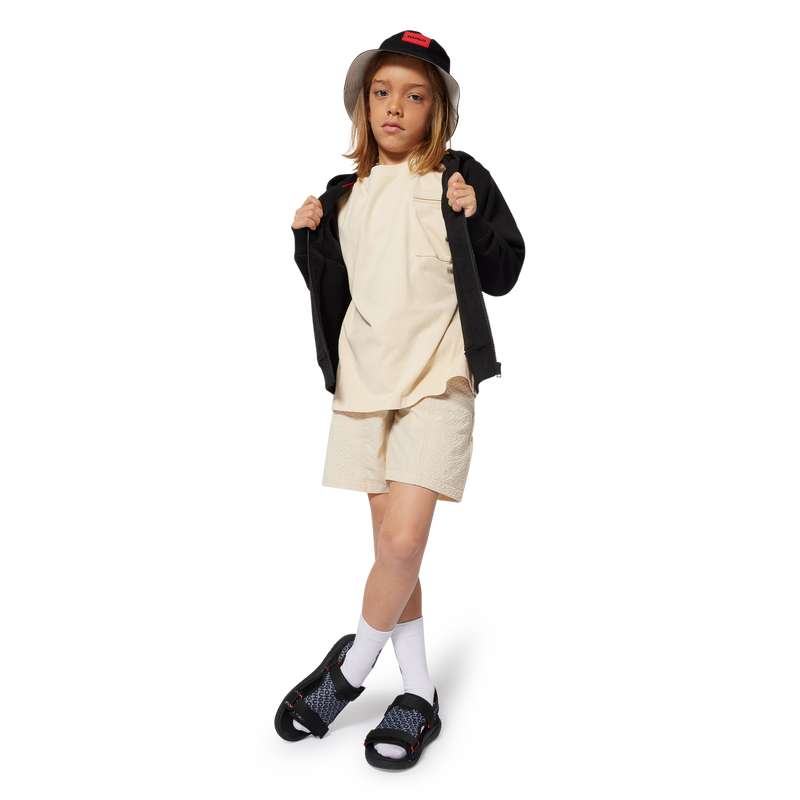 Chaqueta con capucha HUGO 
                        NI&Ntilde;O