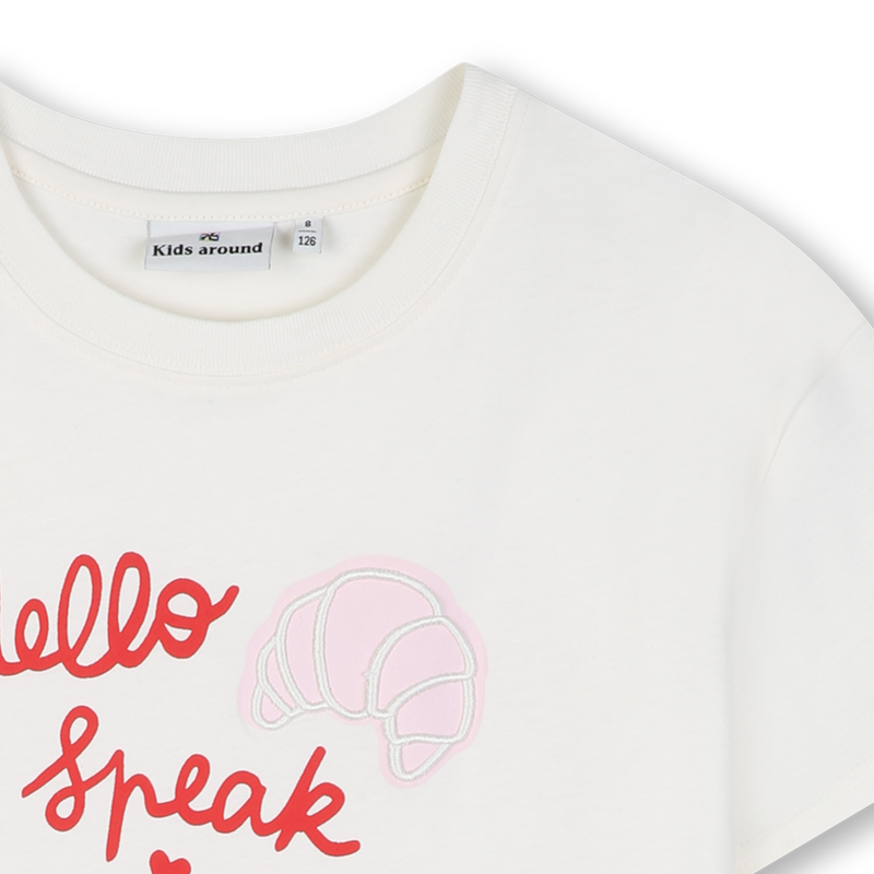 Camiseta de mangas cortas KIDS AROUND 
                        NI&Ntilde;A