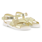 Sandalias de piel de vacuno KARL LAGERFELD KIDS 
                    NI&Ntilde;A