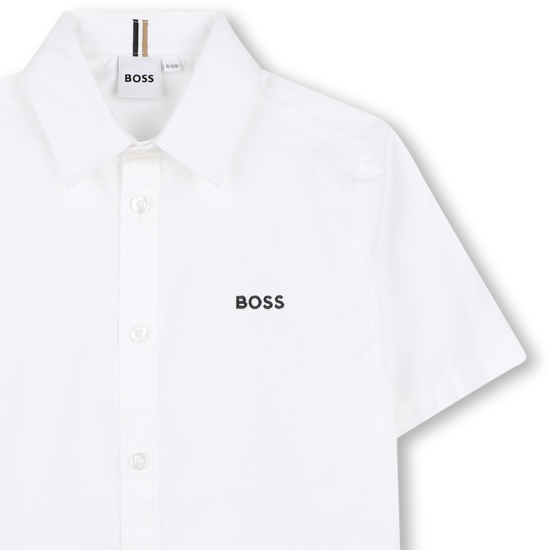 CAMISA DE MANGA CORTA BOSS 
                        NI&Ntilde;O