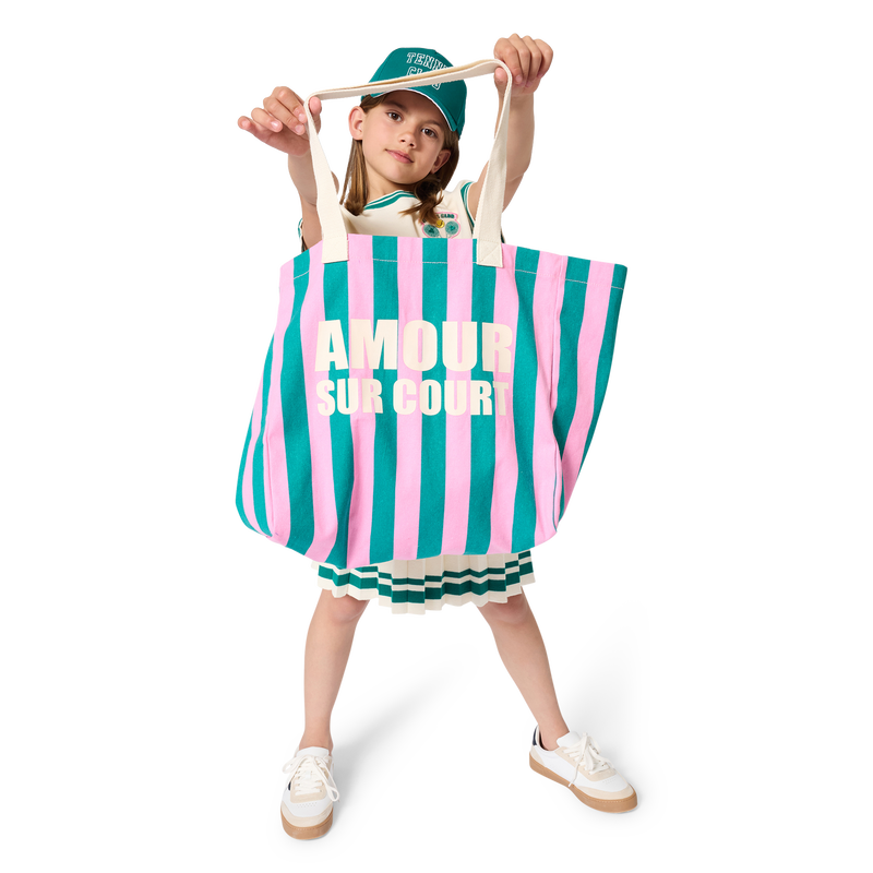 BOLSO TOTE DE ALGOD&Oacute;N KIDS AROUND 
                        NI&Ntilde;A