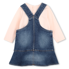 Conjunto de vestido y camiseta CHLOE 
                    NI&Ntilde;A
