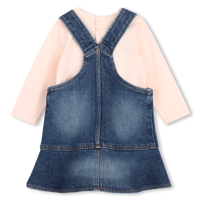 Conjunto de vestido y camiseta CHLOE NI&Ntilde;A