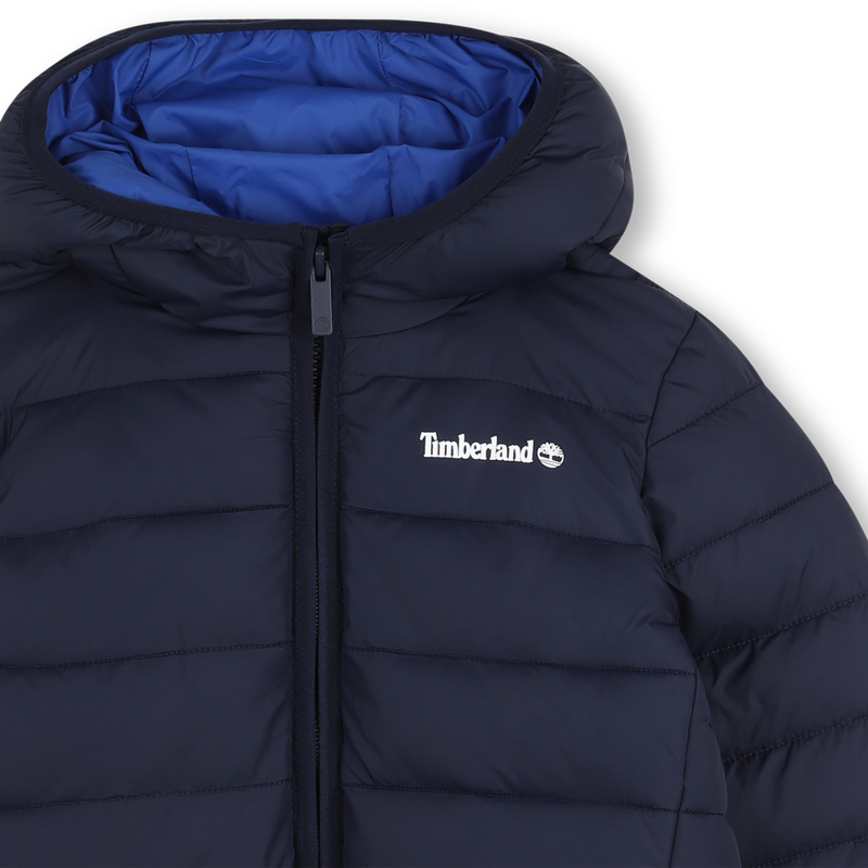 CHAQUETA DE PLUMAS CON LOGOTIPO TIMBERLAND 
                        NI&Ntilde;O