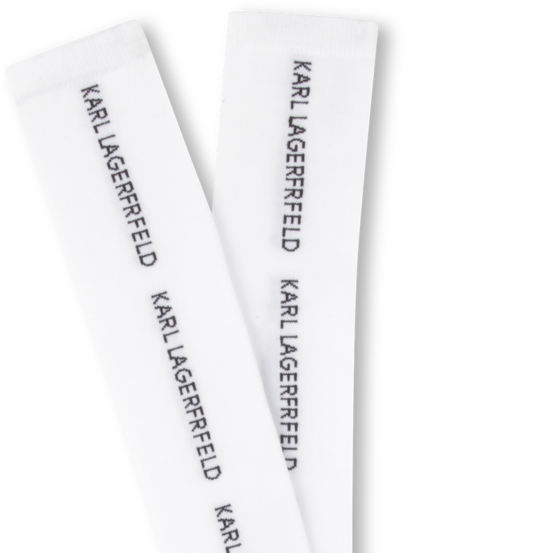 Calcetines detalle metalizado KARL LARGERFELD KIDS 
                        NI&Ntilde;A