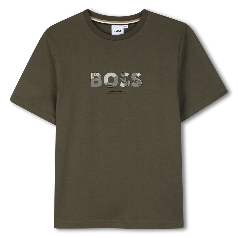 Camiseta de mangas cortas BOSS 
                        NI&Ntilde;O
