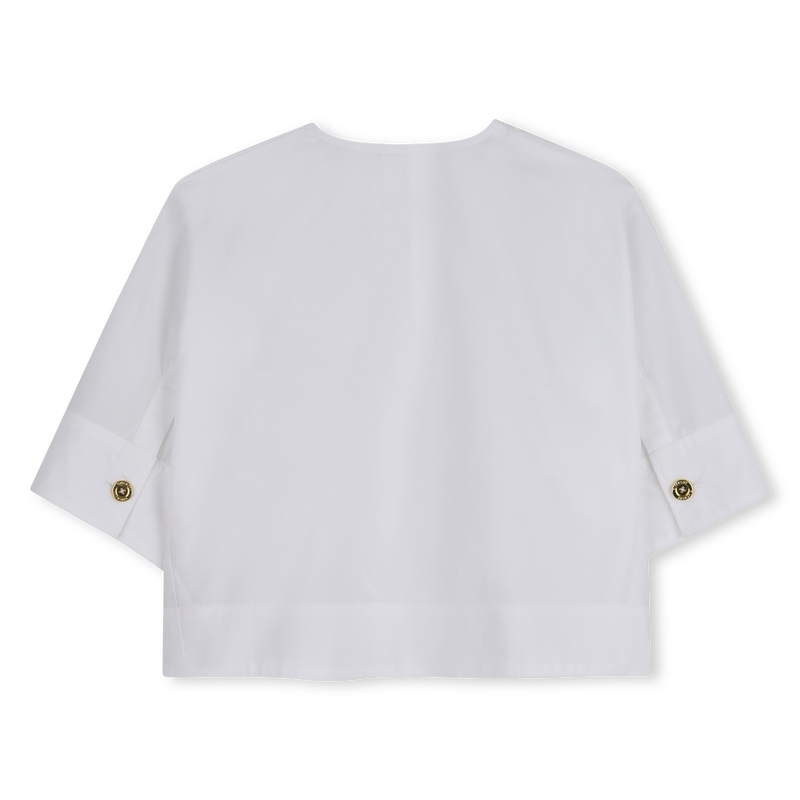 CAMISA DE MANGA CORTA GIVENCHY 
                        NIÑA