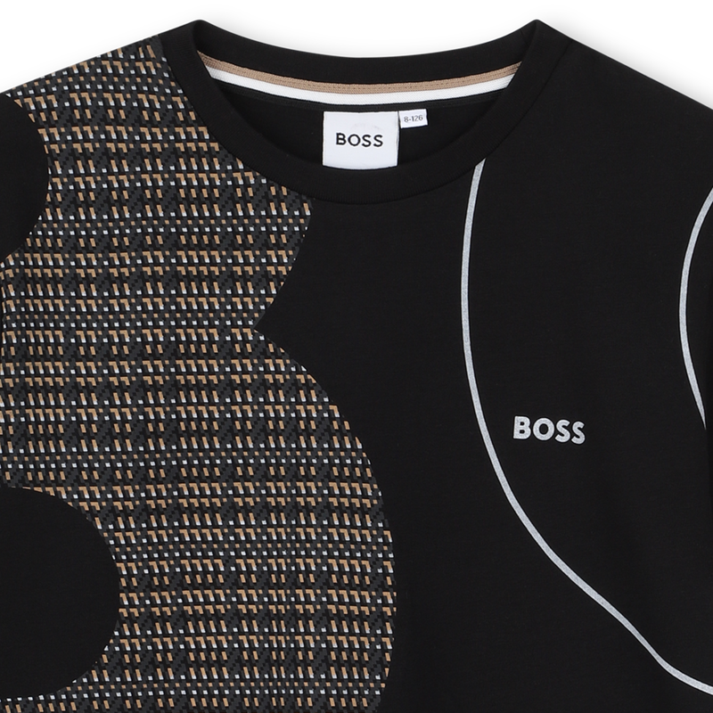 Camiseta de manga corta BOSS 
                        NI&Ntilde;O