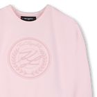Maxi sudadera estampada KARL LAGERFELD KIDS 
                    NI&Ntilde;A