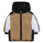 Plum&iacute;fero con capucha BOSS 
                    NI&Ntilde;O