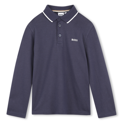 Polo de manga larga BOSS NI&Ntilde;O