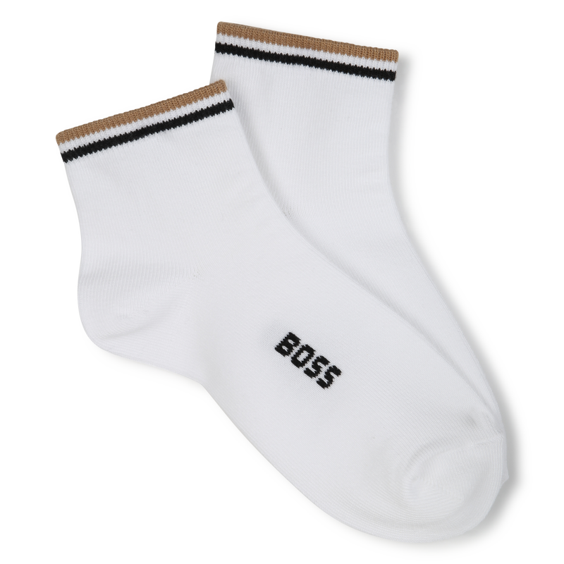 Pack de 2 pares de calcetines BOSS 
                        NI&Ntilde;O
