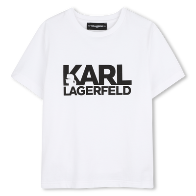 CAMISETA DE MANGA CORTA KARL LARGERFELD KIDS NI&Ntilde;O