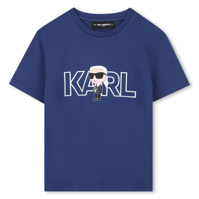 Camiseta de manga corta KARL LAGERFELD KIDS 
                        NI&Ntilde;O