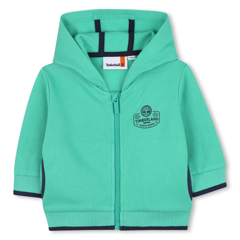 C&aacute;rdigan jogging con capucha TIMBERLAND 
                        NI&Ntilde;O