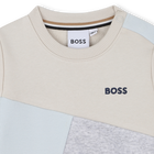 Sudadera de cuello redondo BOSS 
                    NI&Ntilde;O