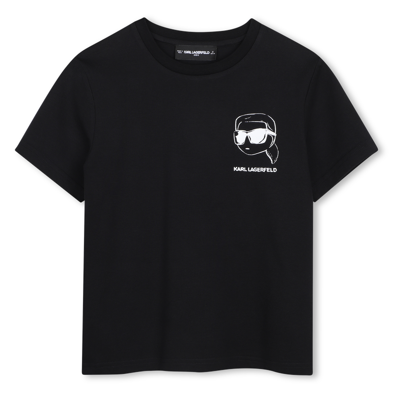 Camiseta de mangas cortas KARL LAGERFELD KIDS 
                        NI&Ntilde;O