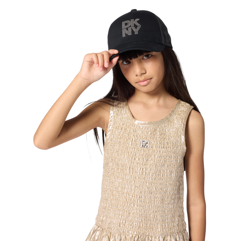 VESTIDO DE TIRANTES DKNY 
                        NI&Ntilde;A