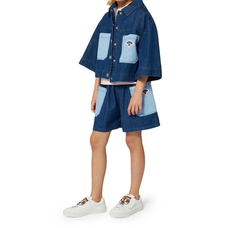 Chaqueta vaquera bordada