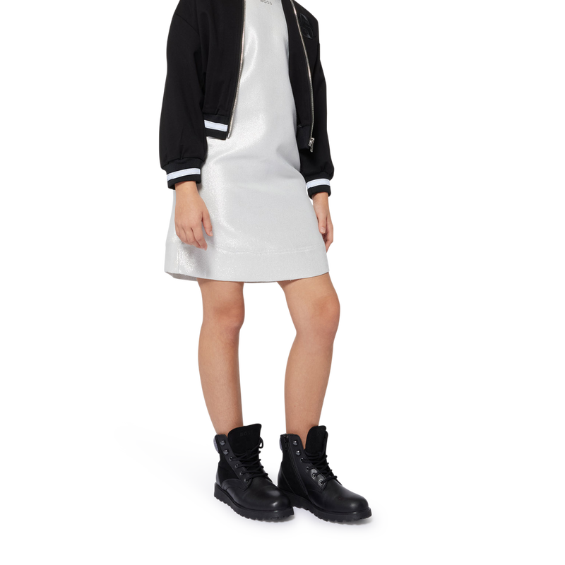 Chaqueta bordada con rayas BOSS 
                        NI&Ntilde;A