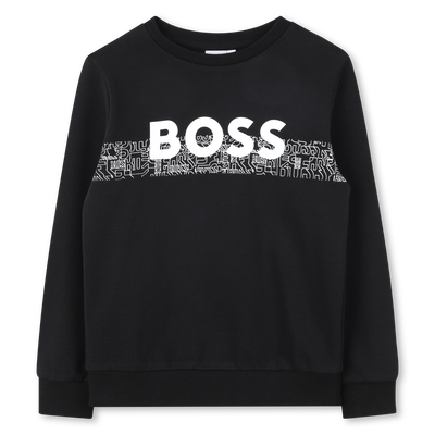 Sudadera de cuello redondo BOSS NI&Ntilde;O