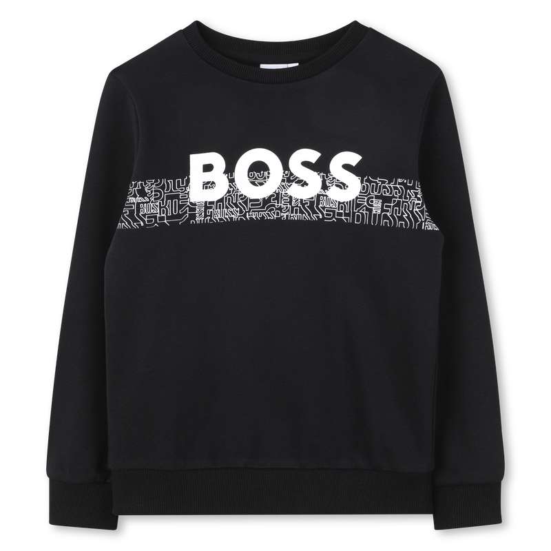 Sudadera de cuello redondo BOSS 
                        NI&Ntilde;O