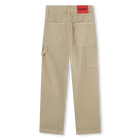 Pantal&oacute;n con pespuntes HUGO 
                    NI&Ntilde;O