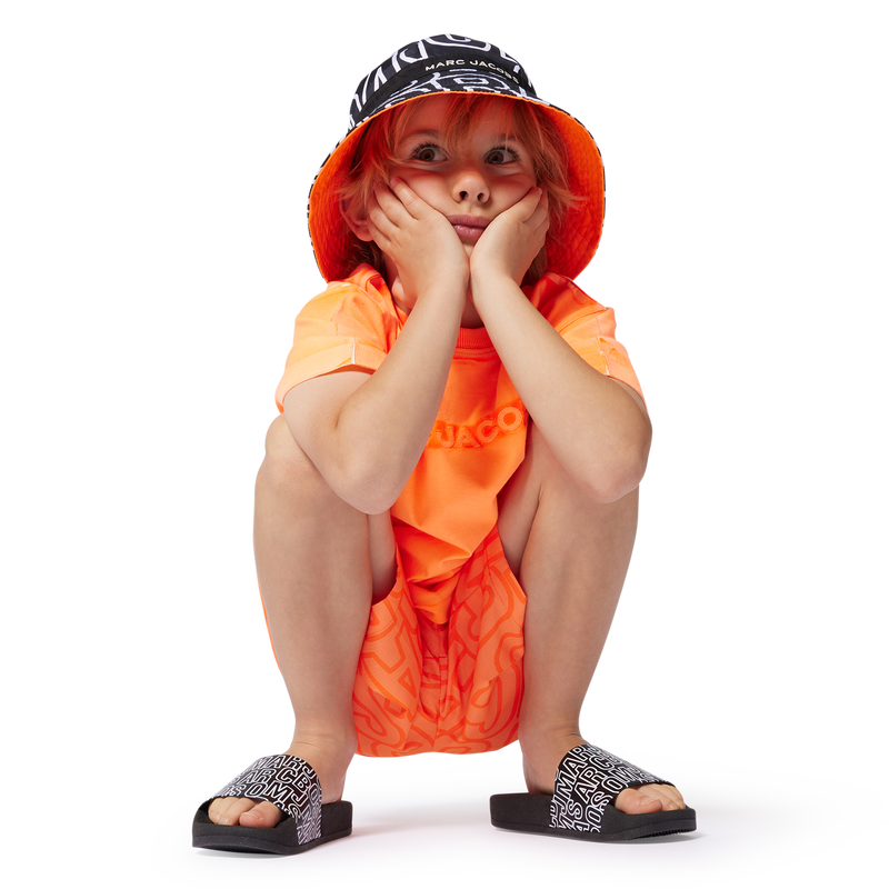 Chanclas estampadas MARC JACOBS 
                        NI&Ntilde;O