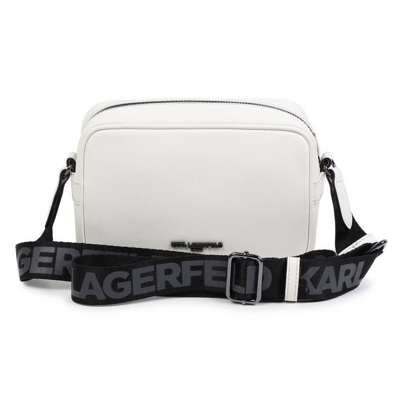 Bolso ajustable con parche KARL LAGERFELD KIDS 
                        NI&Ntilde;A