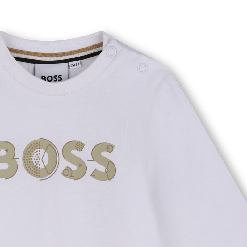 Camiseta de manga larga BOSS 
                        NI&Ntilde;O