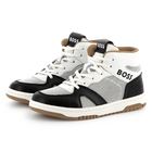 Zapatillas altas con cordones BOSS 
                    NI&Ntilde;O