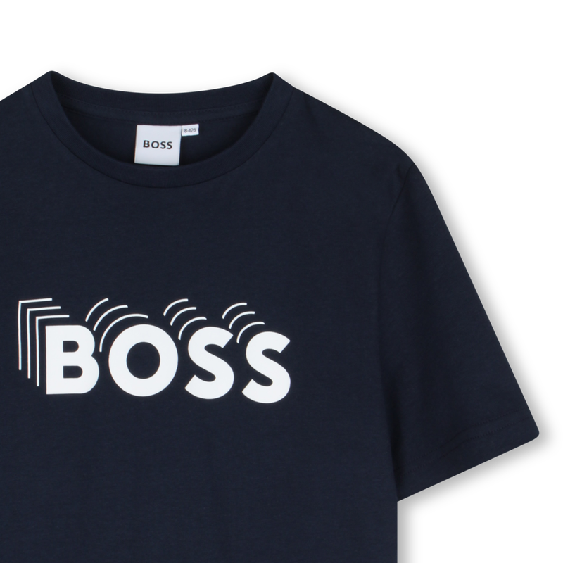 CAMISETA DE MANGA CORTA BOSS 
                        NIÑO