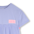 Vestido bimaterial BILLIEBLUSH 
                    NI&Ntilde;A