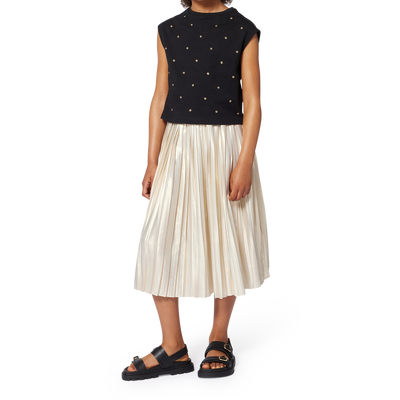 Falda de ceremonia plisada MICHAEL KORS NI&Ntilde;A