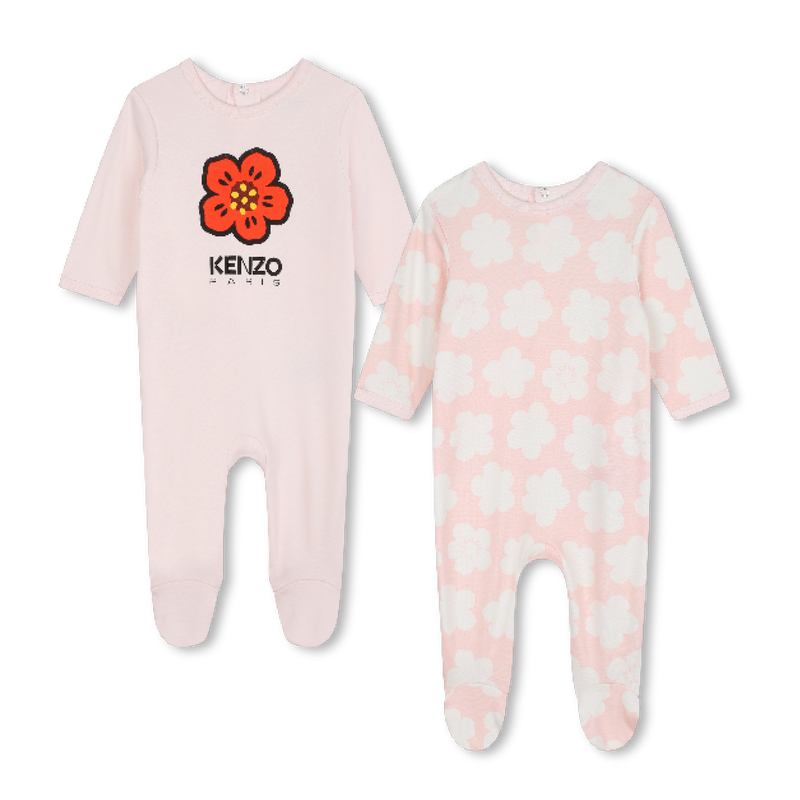 Conjunto de dos pijamas de algod&oacute;n KENZO KIDS 
                        UNISEXO