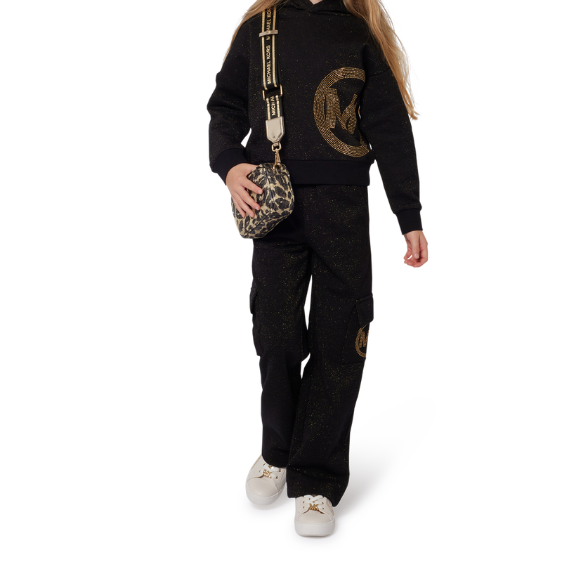 Sudadera de mulet&oacute;n y capucha MICHAEL KORS 
                        NI&Ntilde;A