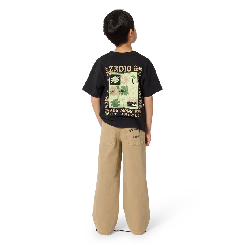 CAMISETA DE MANGA CORTA ZADIG & VOLTAIRE 
                        NI&Ntilde;O