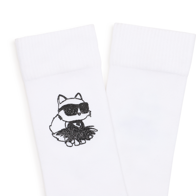 Calcetines de media altura KARL LAGERFELD KIDS 
                        NI&Ntilde;A