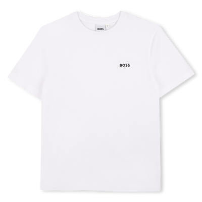 Camiseta de mangas cortas BOSS NI&Ntilde;O