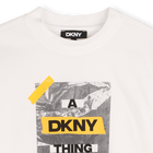 Camiseta de manga corta DKNY 
                    NI&Ntilde;O