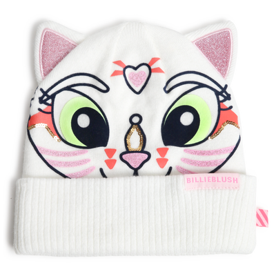 Gorro de gato con orejas de purpurina BILLIEBLUSH NI&Ntilde;A